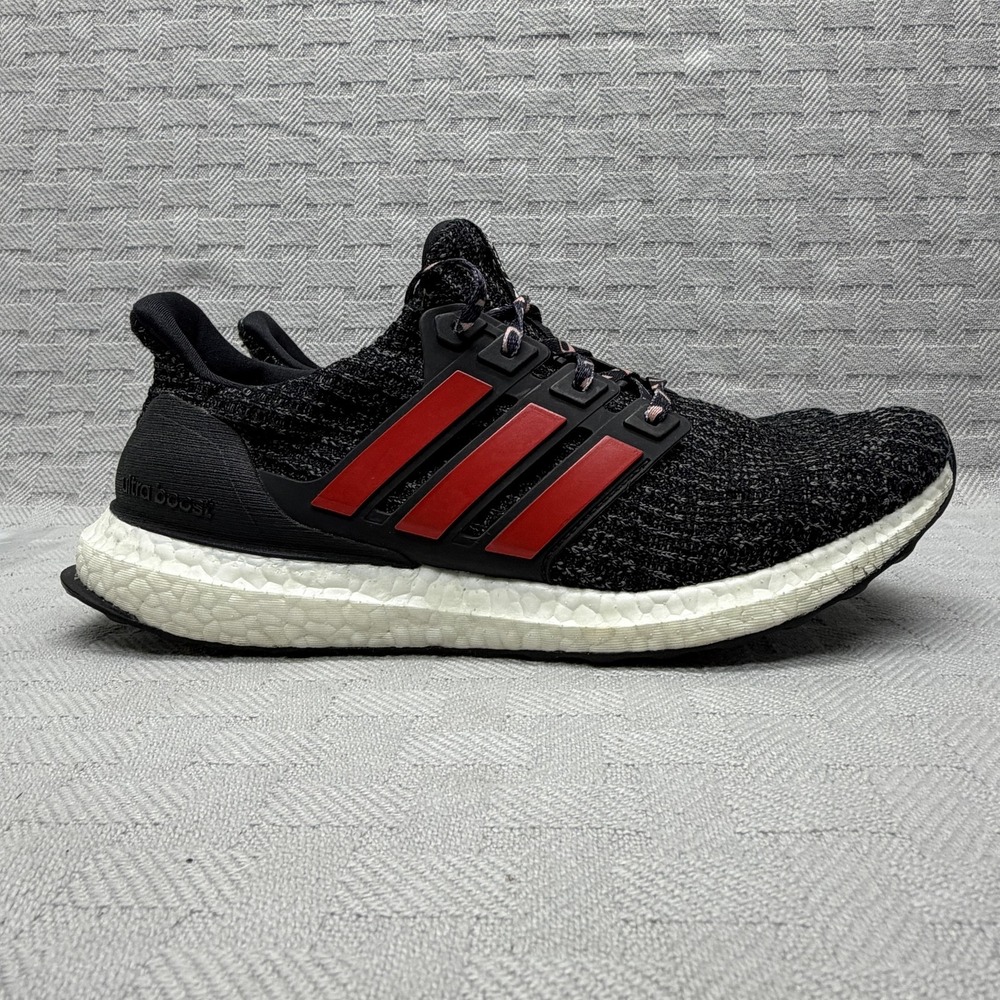 Adidas Ultra Boost‎ Shoes Mens Size 8.5 Black Low Top Running Sneakers F35231